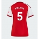 Arsenal Piero Hincapie #5 Replike Domaci Dres za Ženska 2026-27 Kratak Rukav